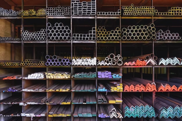 Mild Steel Pipes Stock